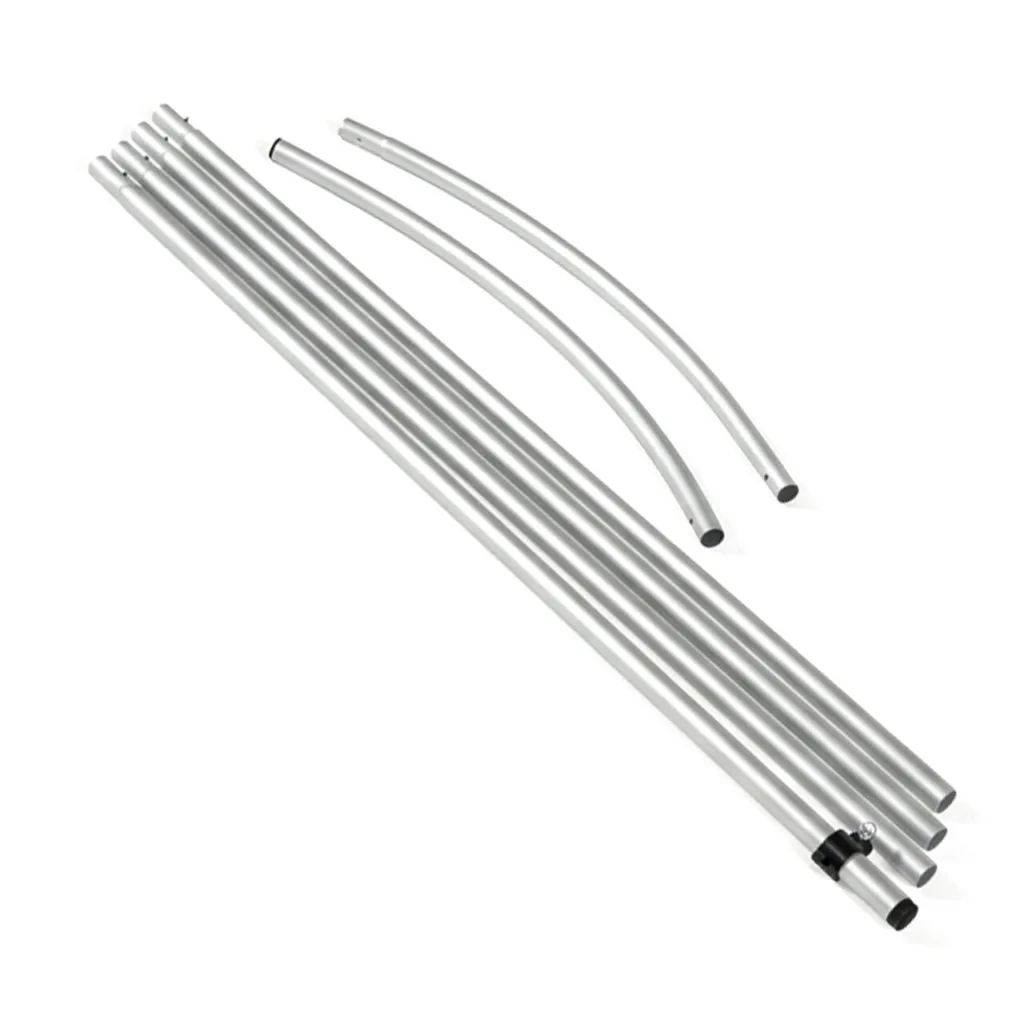 Aluminium pole, for flags that stay up long term