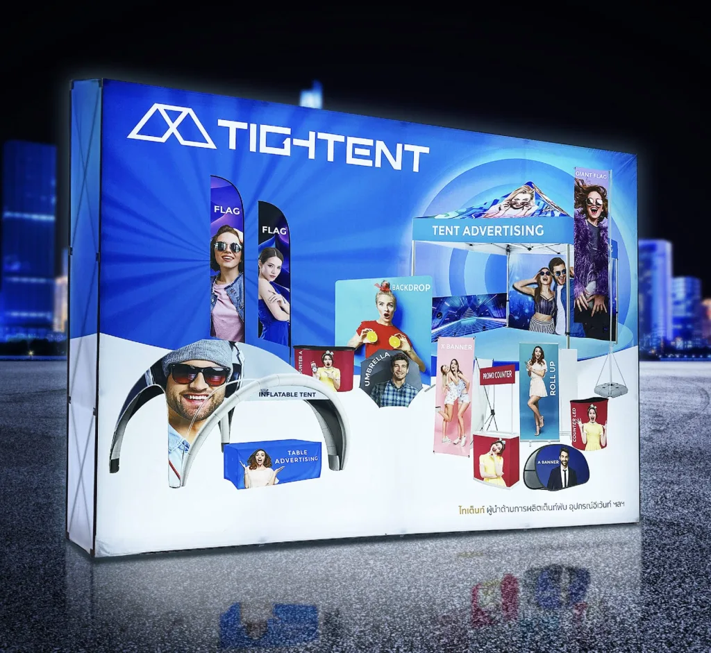 ภาพข้างย่อหน้าเปิด - แบคดรอปมีไฟ Backdrop LED