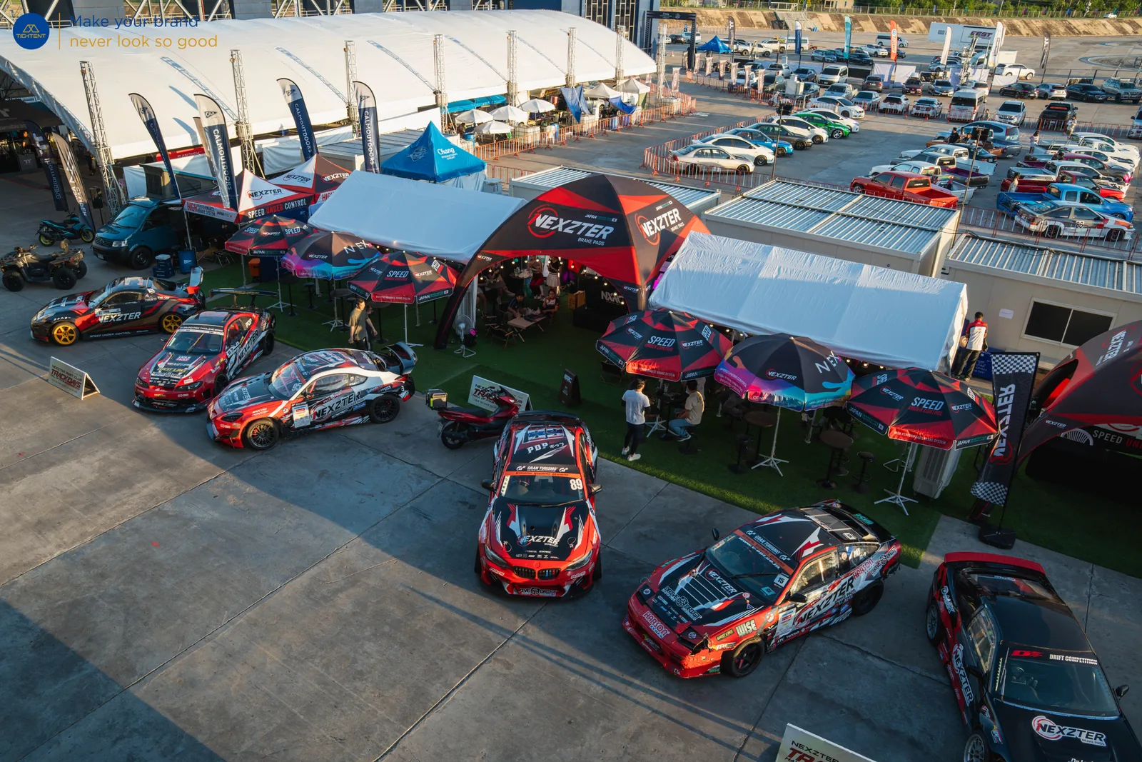 Nexzter Rest Club Trackdays 2026: เต็นท์โดม