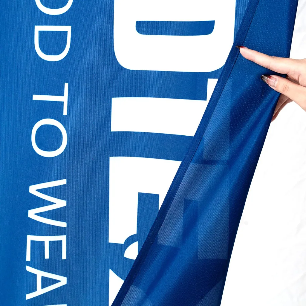 Heavy-grade fabric & dye-sublimation print