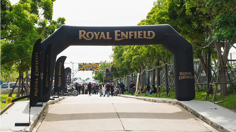 ผลงานจริง - Royal Enfield