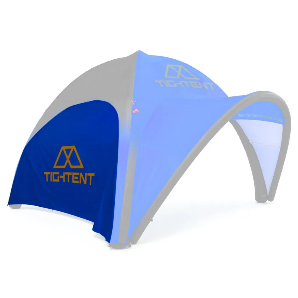 Inflatable tent walls