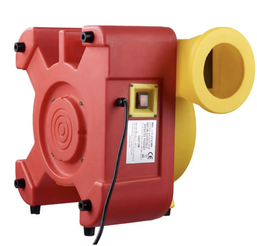 Blower and fabric