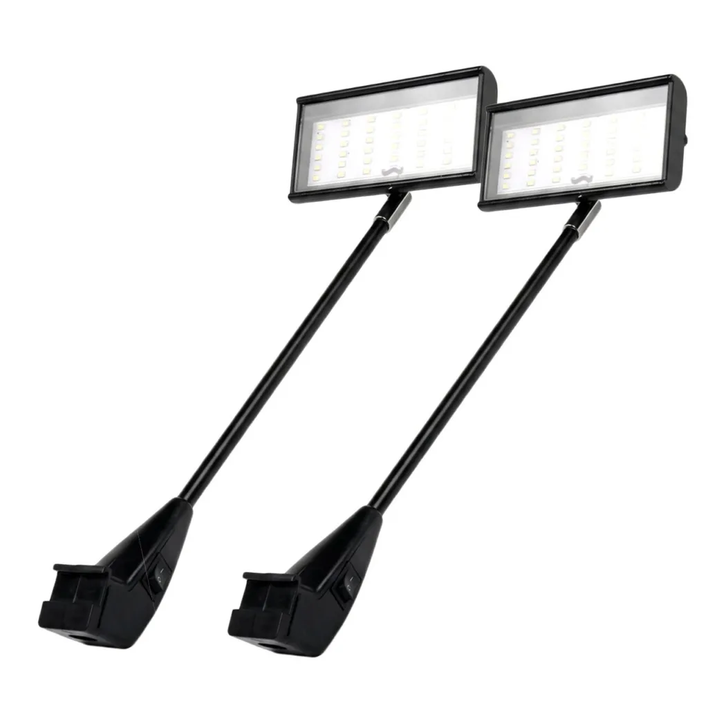 Backdrop LED spotlights (2 lights)
